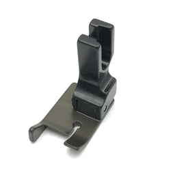 Black Teflon Hinged Raising Presser Foot - Left Side Top-Stitching For Leather