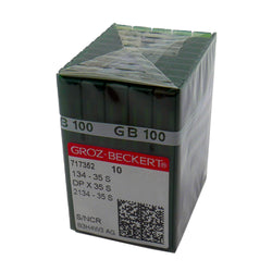 100 Pk Groz-Beckert 134-35 S Point Industrial Leather Sewing Machine Needles