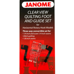 Clear View Quilting Foot And Guide SET #200449001 for Janome Sewing Machines