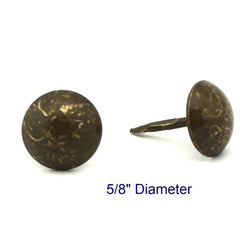 C.S. Osborne 250 Pcs 5/8" Diameter Old Gold Speckled Nail #7111-OGS Tacks