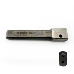 C.S. Osborne Copper Rivet & Burr Setter #170-10, Size 10 (.161 Hole) Made In USA