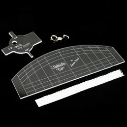 Westalee Design Ruler Foot Starter Kit W/Template, Medium Shank