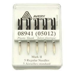 Avery Dennison Standard Replacment Needles 08941 Tagging Tool - Pack of 5