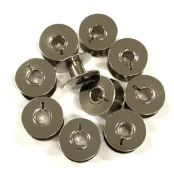 10 Metal Bobbins #2996 For Singer 15 Class, 16 Class, 31 Class Sewing Machines