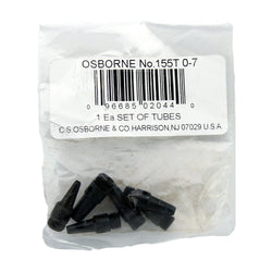 Set of Replacement Tubes (Size 0 to 7) For C.S. Osborne #155 Revolving Punch