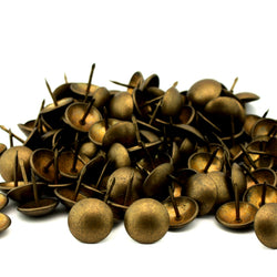 C.S. Osborne 1000 Pcs 7/16" Dia. Natural Decorative Nail #7250-N Tacks