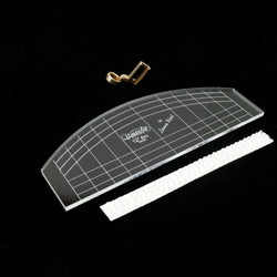 Westalee Medium Shank Ruler Foot W/ Arc Template - Work with Bernina, Pfaff