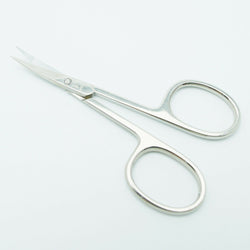 Kretzer Spirale 15609 3-1/2" Curved Tip Embroidery Scissors - Germany