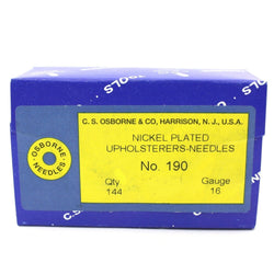 C.S. Osborne Box of 144 Upholsterer's Pins #190 (Length 2-12", 3", 3-1/2", 4")