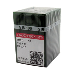 100 Pk. Groz-Beckert 135X17 DPX17 FFG/SES Ball-Point Sewing Machine Needle