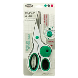 Triumph 8-3/4" Measure and Cut Sewing Craft Scissors