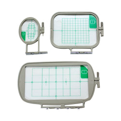 3 Pc. Embroidery Hoop Set - Brother SE-350, SE-400, HE-240, LB-6800PRW