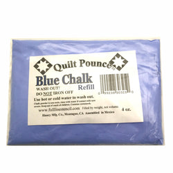 Quilt Pounce Blue Chalk Refill - 4 oz. Bag