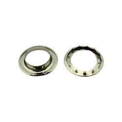 C.S. Osborne 6 Sets Nickel Grommets & Spur Washers #N2-10 (1-1/2" Hole)