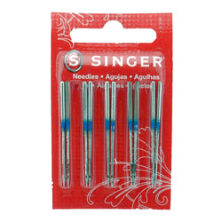10 Pk. 2054-42 16X75 Genuine Singer 14U Overlock Serger Sewing Needles