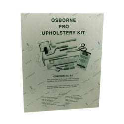 C.S. Osborne Pro Upholstery Kit B-7 - Professional Tools, Needles W/ Instruction