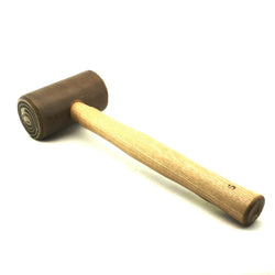 C.S. Osborne Rawhide Mallet #196-5 Solid Head Hammer 2-1/2" Diameter
