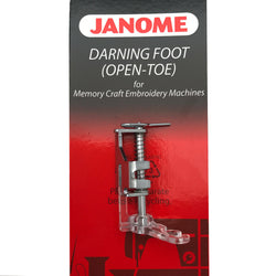 Darning Foot (Open Toe) For #200337005 Janome Memory Craft Embroidery Machines