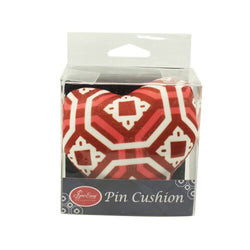 Sew Easy Heart Pin Cushion Blue/Red