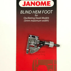Janome Blind Hem Foot for #200130006 Oscillating Hook Models(5mm Max Width)