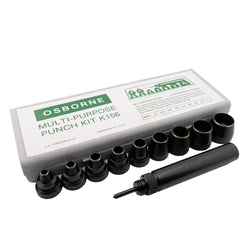 C.S. Osborne Multi-Purpose Self Centering Punch Set #K-156 Made In USA