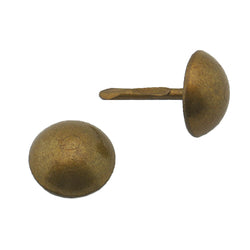 C.S. Osborne 100 Pcs 3/8" French Natural Decorative Nail #681 Upholstery Tacks