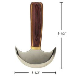 3-1/2" Round Head Knife for Leather Work Leathercraft Tools