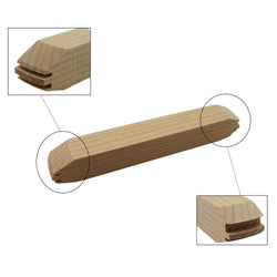 C.S. Osborne Wood Creaser #20-C, Creases in Four Sizes