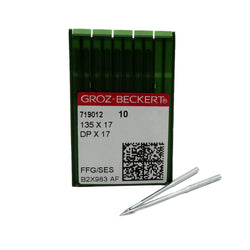 100 Pk. Groz-Beckert 135X17 DPX17 FFG/SES Ball-Point Sewing Machine Needle