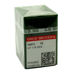 100 Groz-Beckert UY118GKS FFG Point Sewing Machine Needles