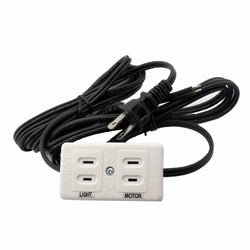 Lead Cord With Motor Light Block For Most Japan Portable Flat Bed Machines