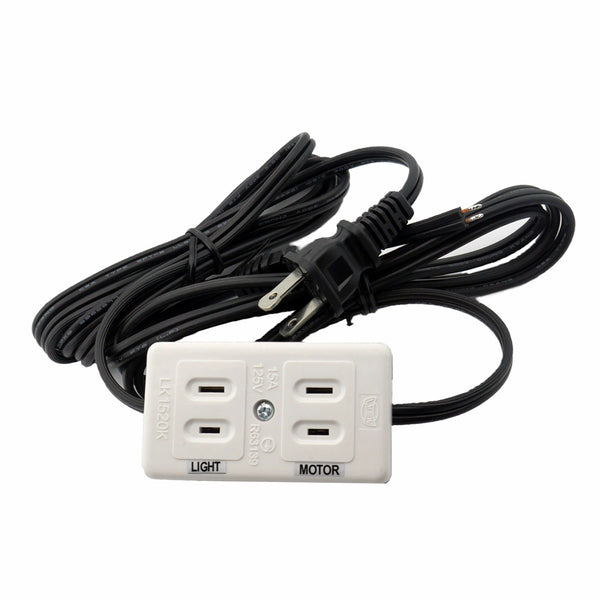 Lead Cord With Motor Light Block For Most Japan Portable Flat Bed Mach ...