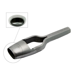 C.S. Osborne Oval Drive Punch #158 Leather Cutter - Variety of Sizes