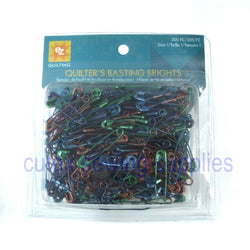 EZ Quilting Quilter's Basting Brights - 200 PK. 882670153 Safety Pins