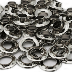 C.S. Osborne Nickel Plated Grommets & Spur Washers #N2-1 (Size 1) 144 Sets