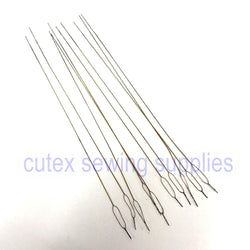 Pack of 12 Overlock Serger Looper & Needle Threading Wires / Threaders