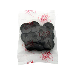 Cutex™ 10 Pk Black Metal Bobbins - Singer 20U, 206K, 251, 281, 306K, 306W, 319
