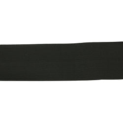 Knitted Elastic 2-1/2" Width X 50 Yards Black/White For Waistband Underwear