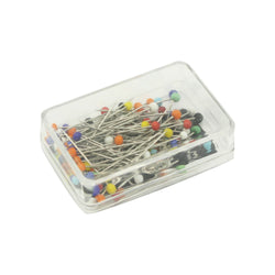 C.S. Osborne Glass Head Pins #181, 1-1/4" Long - 100 Count