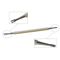 C.S. Osborne Modeler #458 Deer Foot Leather Modeling Tool Made In USA