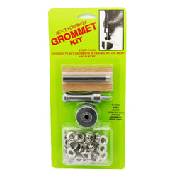 C.S. Osborne Set-It-Yourself Grommet Kit K231-1, 9/32" Hole, W/ Nickel Grommets