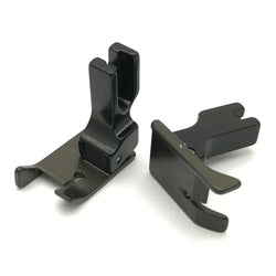 Black Teflon Hinged Raising Presser Foot - Left Side Top-Stitching For Leather