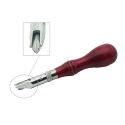 C.S. Osborne Adjustable Gouge V-Shaped #128-90 Leatherwork Tool Made In USA