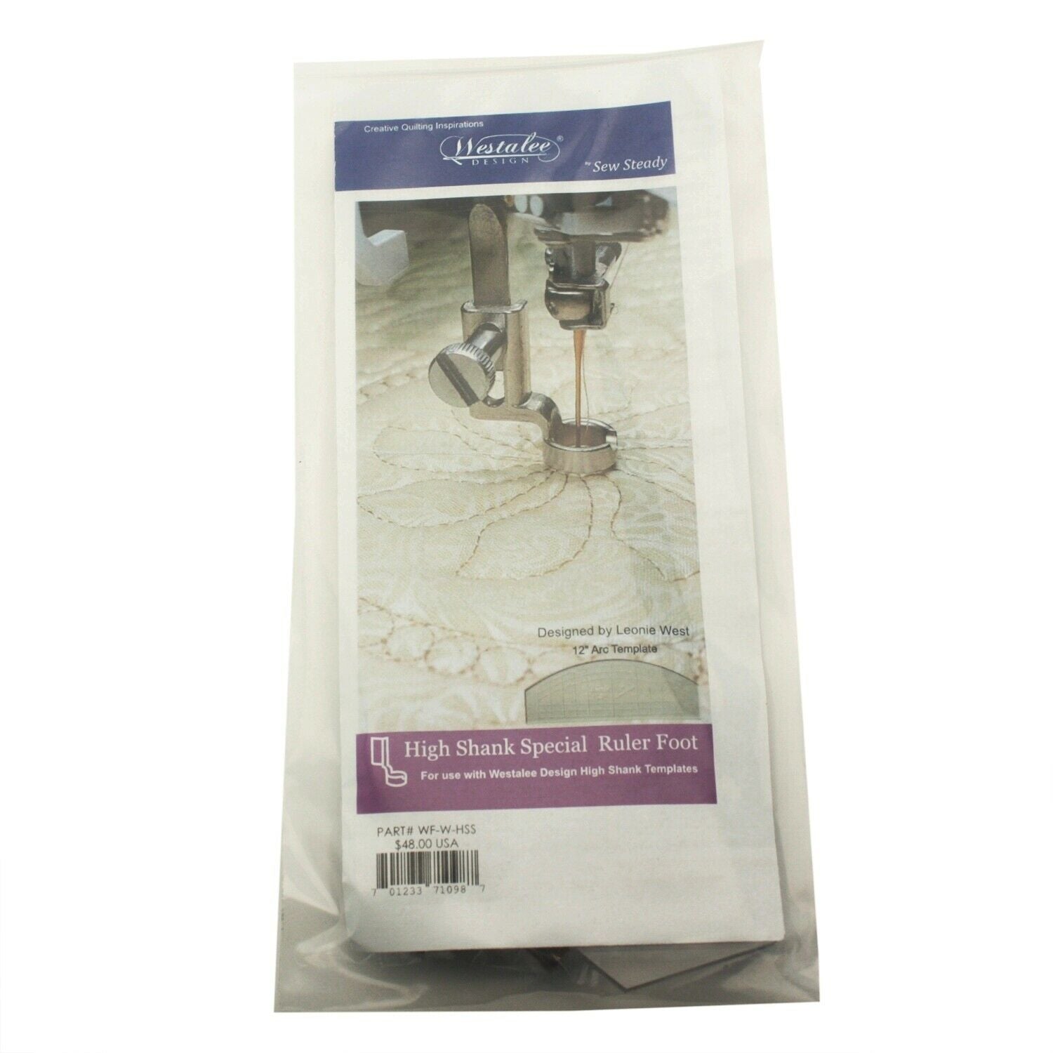 Westalee High Shank Special Ruler Foot W/ 12