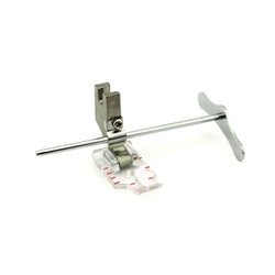 1/4" Clear Patchwork Foot With Guide #P60605-G For High Shank Sewing Machine
