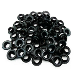 C.S. Osborne Black Grommets & Washers #B1-00 Size 00 (3/16" Hole) 144 Sets