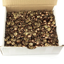 C.S. Osborne 1000 Pcs 3/8" Old Gold Speckled Red Nail #6880-OGSR-1/2 Tacks