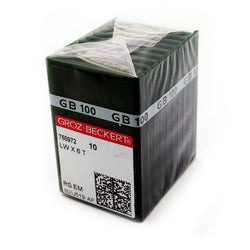 Box of 100 Groz-Beckert LWX6T Portable Hem Blindstitch Sewing Machine Needles