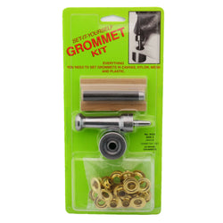 C.S. Osborne Set-It-Yourself Grommet Kit K234-2, 3/8" Hole, W/ Brass Grommets