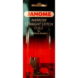 Narrow Straight Stitch Foot #767406019 For Janome1600P Series Sewing Machine